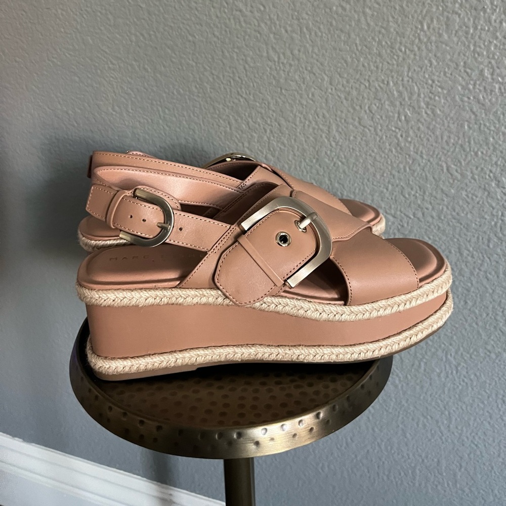 Marc Fisher LTD Renda Slingback Platform Sandal - Picture 3 of 12